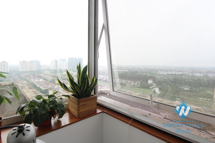 Duplex four bedrooms apartment for rent in Ciputra compound, Tay Ho, Ha Noi